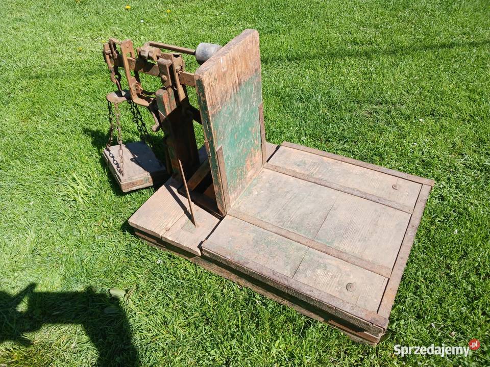 Waga rolnicza szalkowa