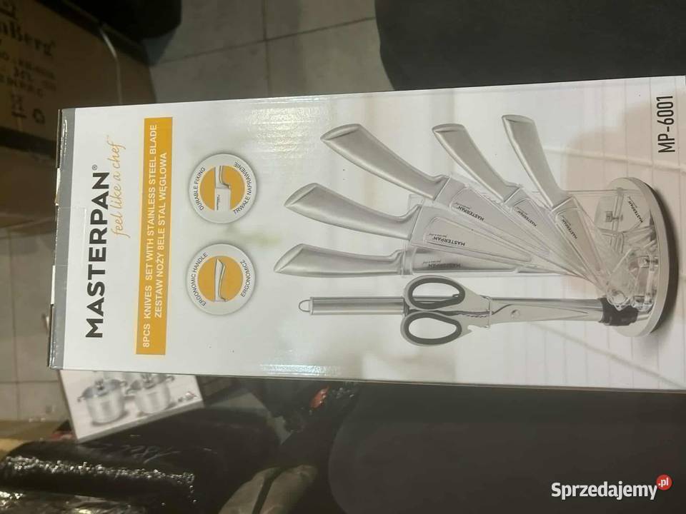 Noże na stojaku Łódź sprzedam