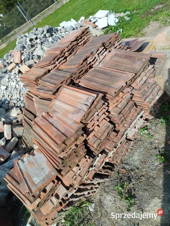 Stara dachówka ceramiczna 060 Umieszcz