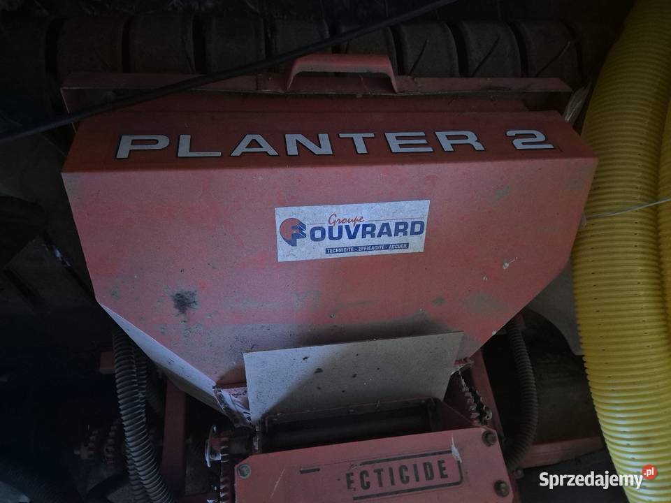 Podsiewacz nawozu siewnika kuhn Planter lubelskie Modryń-Kolonia