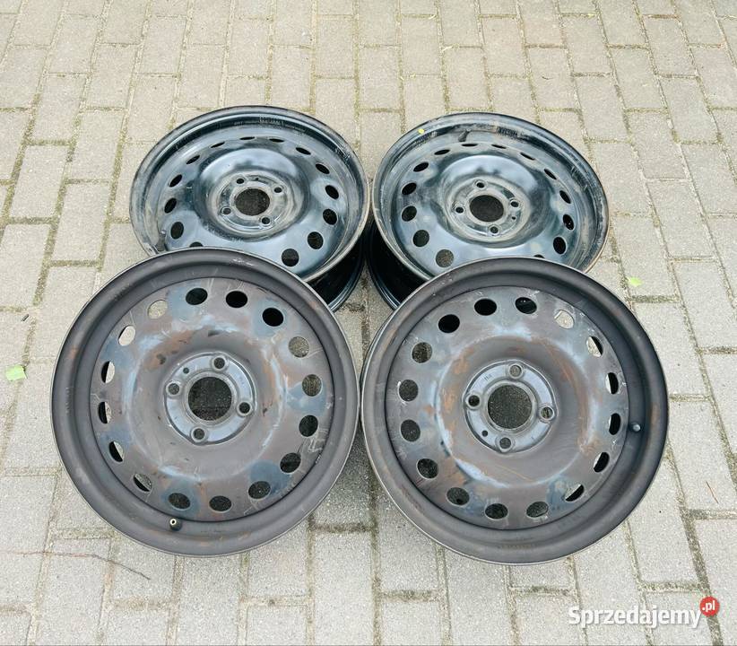 NISSAN MICRA CC 4xGenuine felgi stalowe 15 55J15 Gorzów Wielkopolski