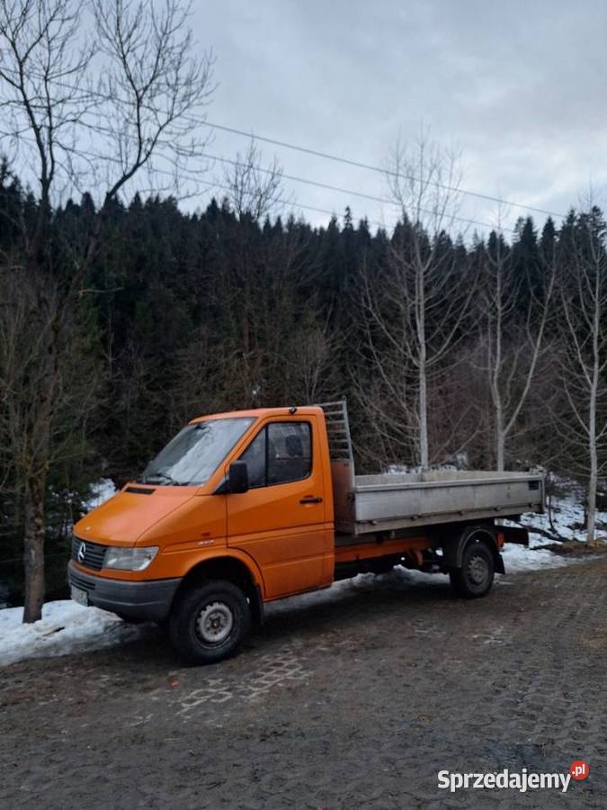 MercedesBenz Sprinter W903 4x4 kipper wywrotka 3 małopolskie Zakopane