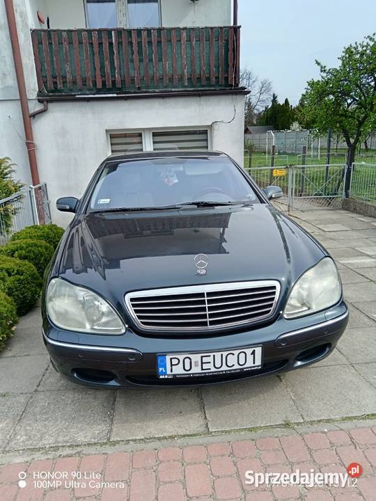 Mercedes S W220LPG Wszystko zrobione ładny stan Leszno