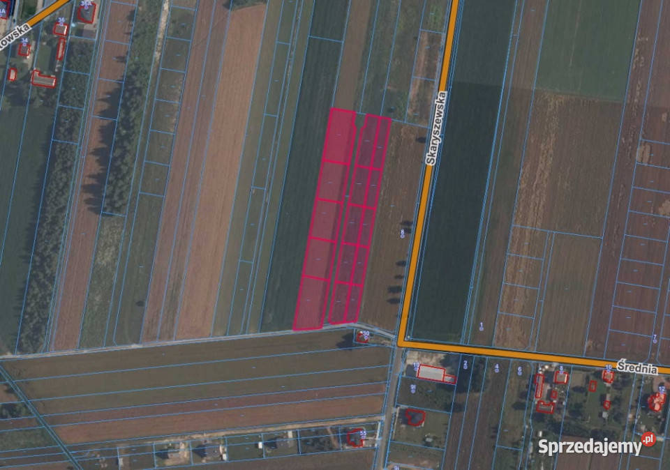 Działki budowlane 1000m2 Skaryszew kRadomia sprzedam