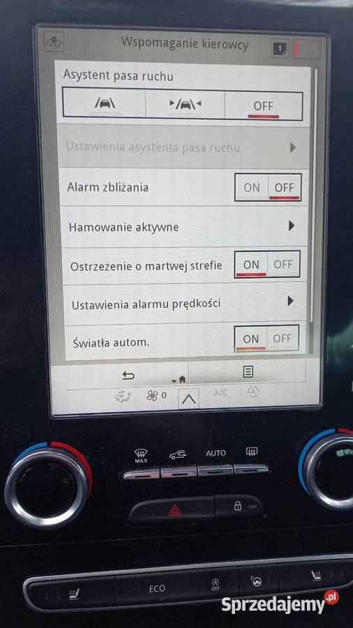 Grand Scenic 2020r Bose Bezwypadkowy diesel Oława