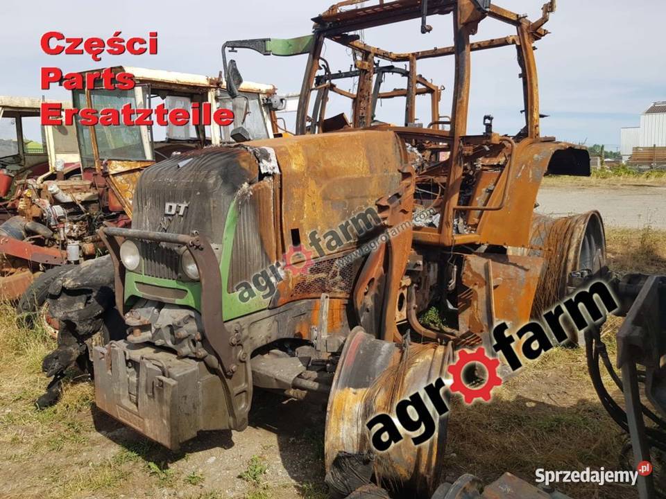 Fendt 412 Vario części skrzynia biegów most oś Byków