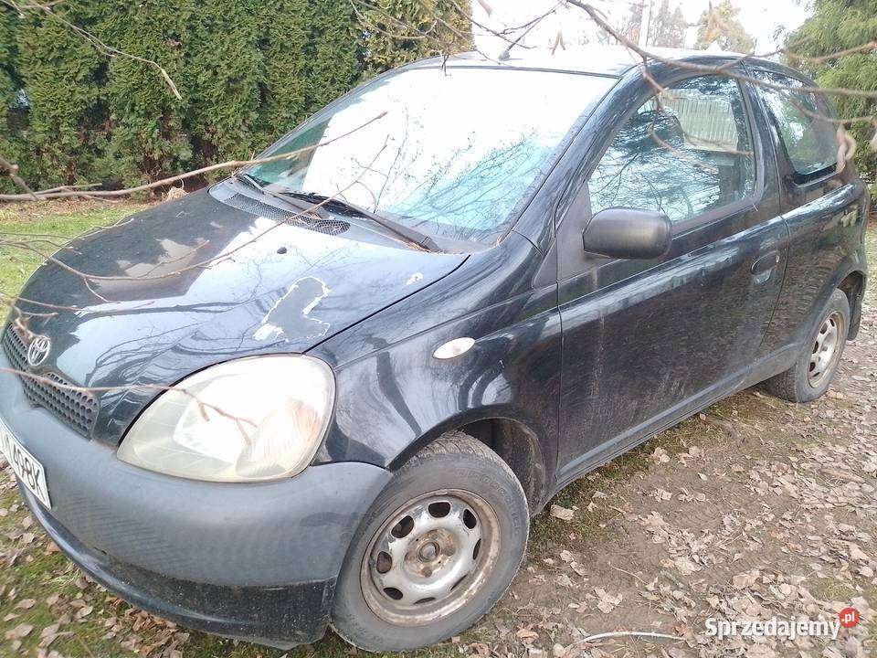 Sprawna czarna Toyota Yaris śląskie