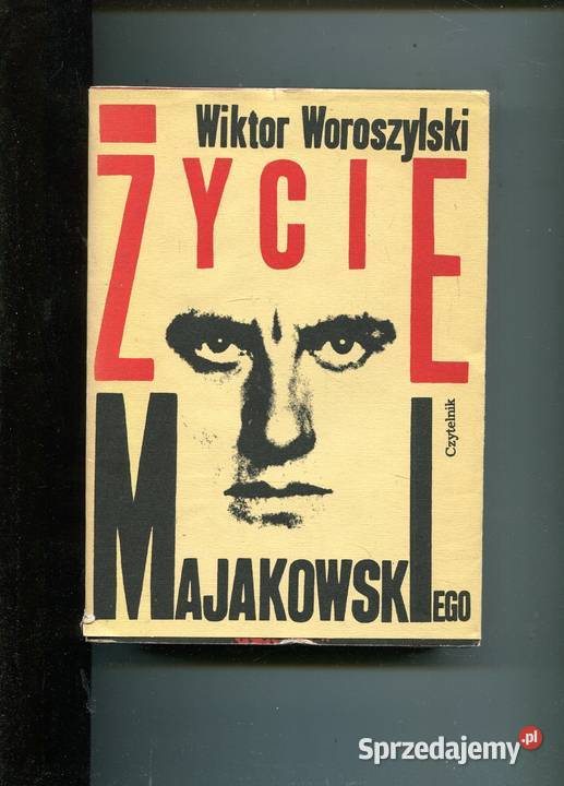 Życie Majakowskiego Woroszylski miękka z obwolutą Szczecin