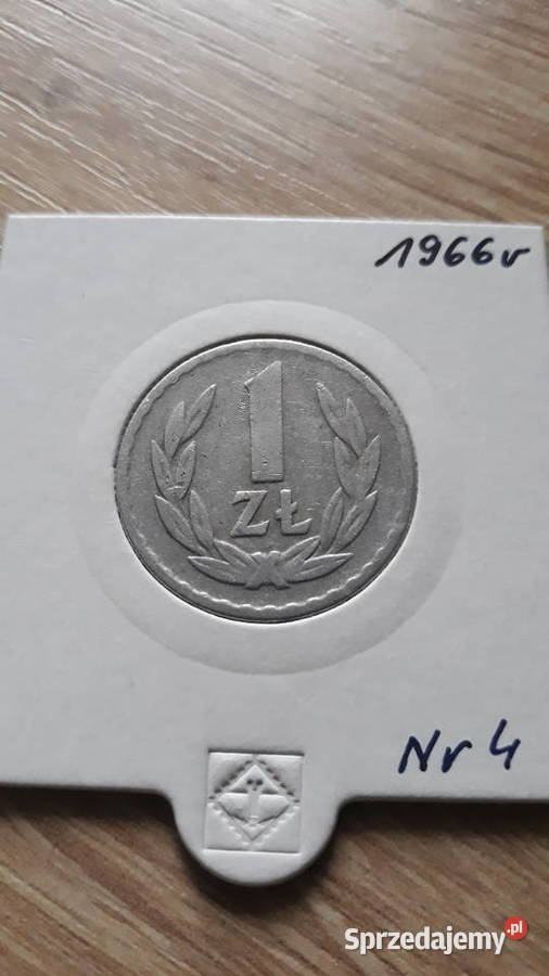 1 złoty 1966 rPRLRzadkość 4Cudeńko Konin