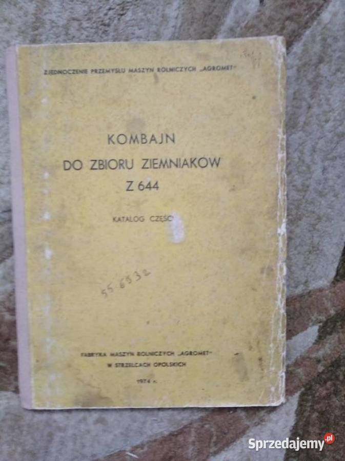 Katalog części kombajn do zbioru ziemniaków Z Lublin