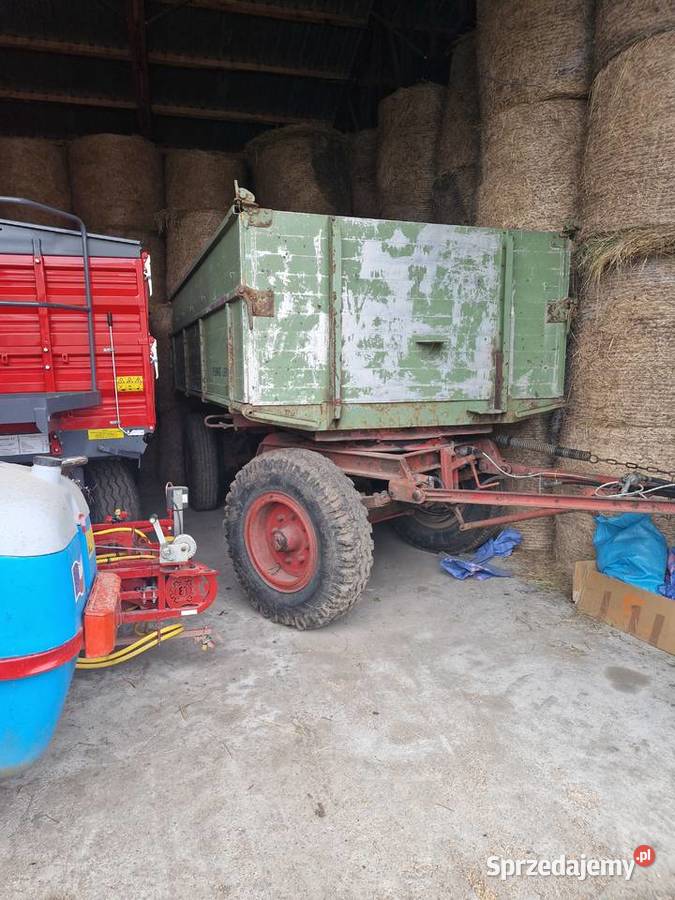 Sprzedam przyczepę 8 ton nieuszkodzony Łuków sprzedam