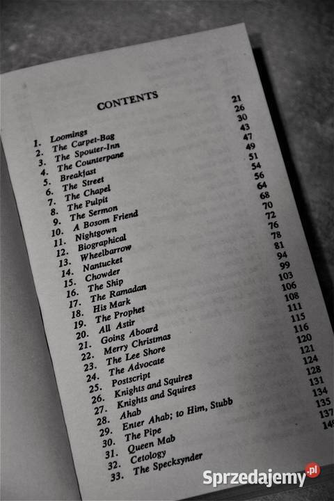 MOBY DICK Herman Melville Penguin Books Rok wydania 1994