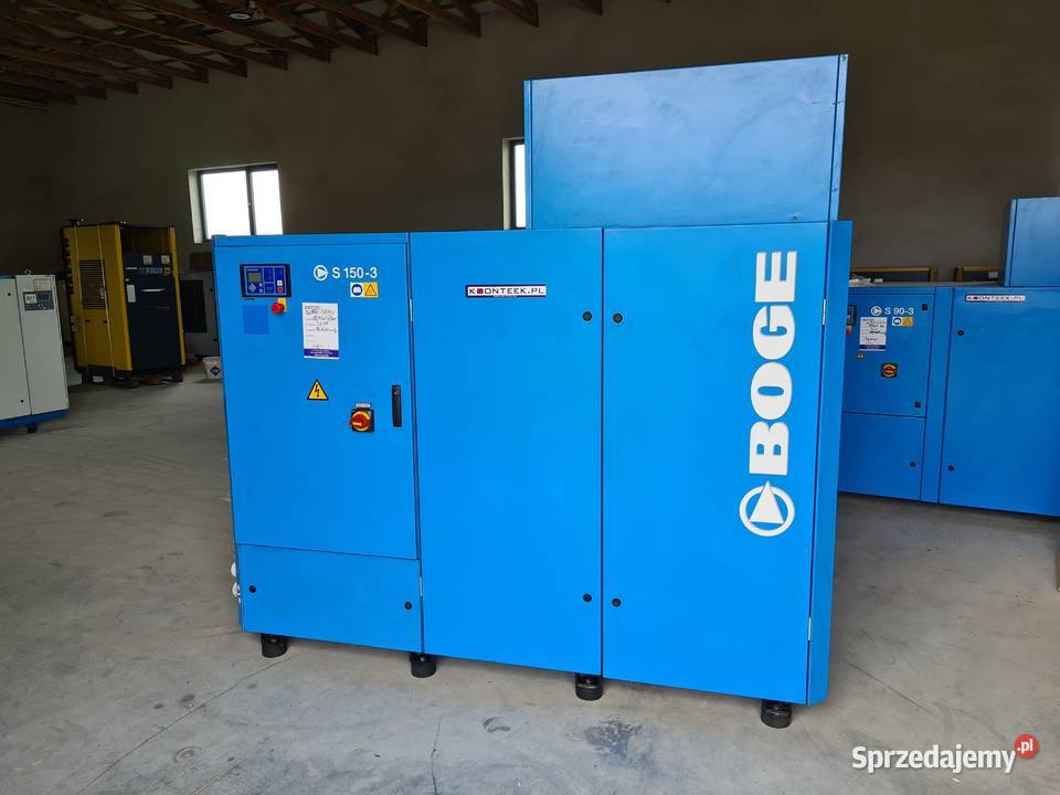 Kompresor śrubowy BOGE S 1503 110 kW wielkopolskie Zduny