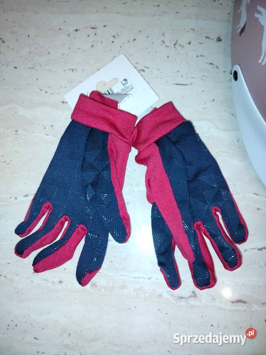 Kask i rękawiczki do jazdy konnej FOUGANZA Bydgoszcz sprzedam