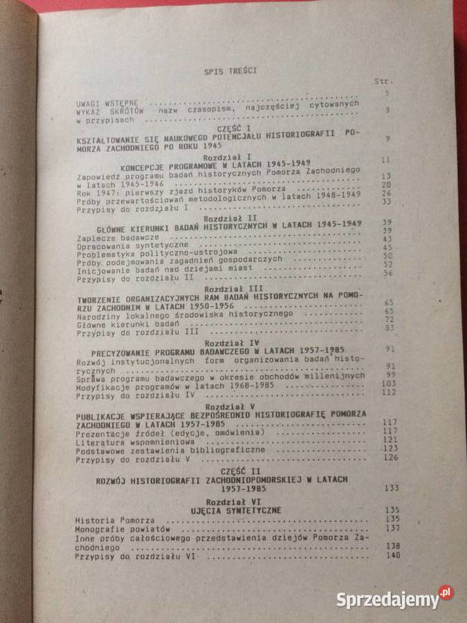3217 Historiografia Zachodniopomorska 1945 1985