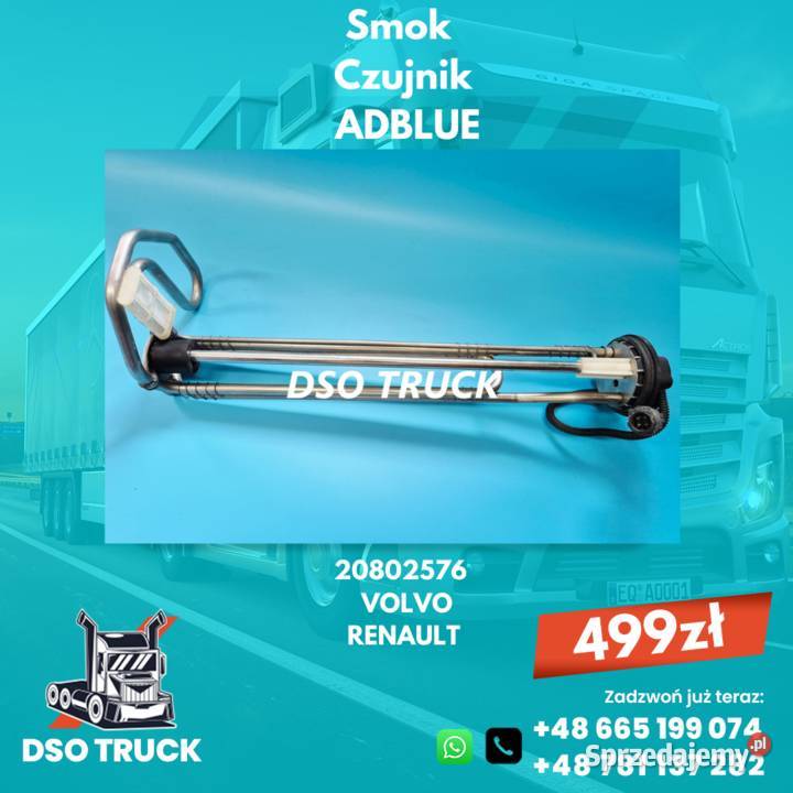 Smok ADBLUE 20802576 RENAULT VOLVO Zawichost