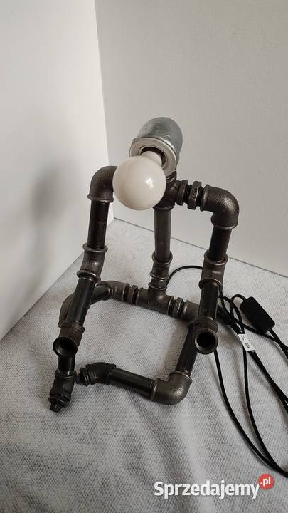 Industrialna lampa z rur hydraulicznych mazowieckie Warszawa
