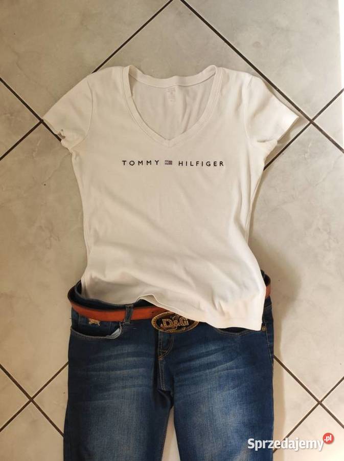 koszulka z kryształkami Tommy Hilfiger bluzka Kielce
