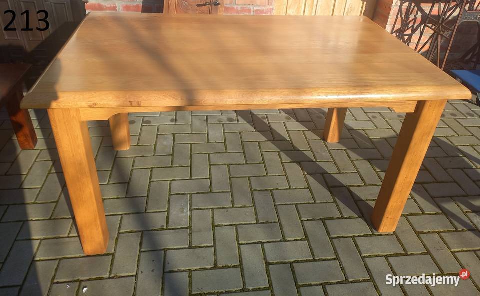 Stół dębowy drewniany holenderski Salon Jadalnia (213)