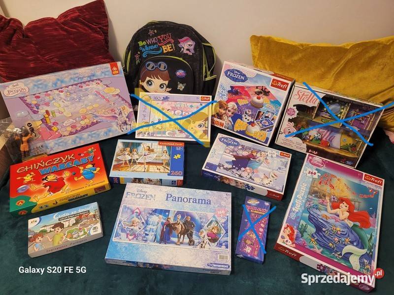 Num noms gazetki książki figurki ptaszek gry