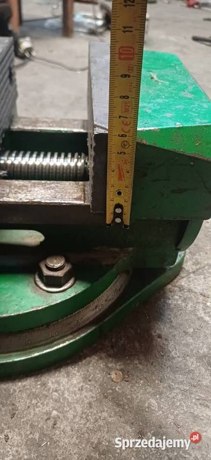 Imadło maszynowe obrotowe 200mm 60 SOLIDNE z Imadła dolnośląskie Świdnica