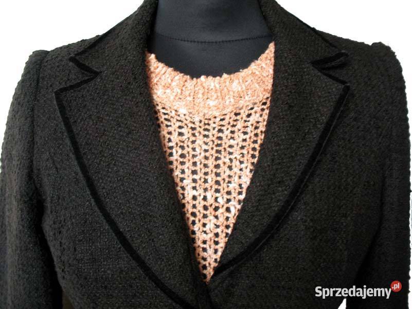 ELEGANCKI ŻAKIET WDZIANKO MARYNARKA 40 biust 90 mazowieckie Siedlce