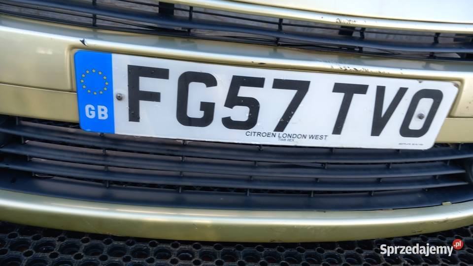 CITROEN C4 GRAND PICASSO ZDERZAK PRZÓD KAQC Zbierkowo