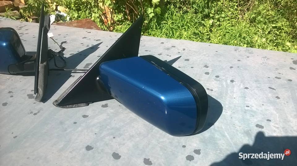 Lusterka prawe lewe Bmw E46 Lift topasblau Siedlce sprzedam