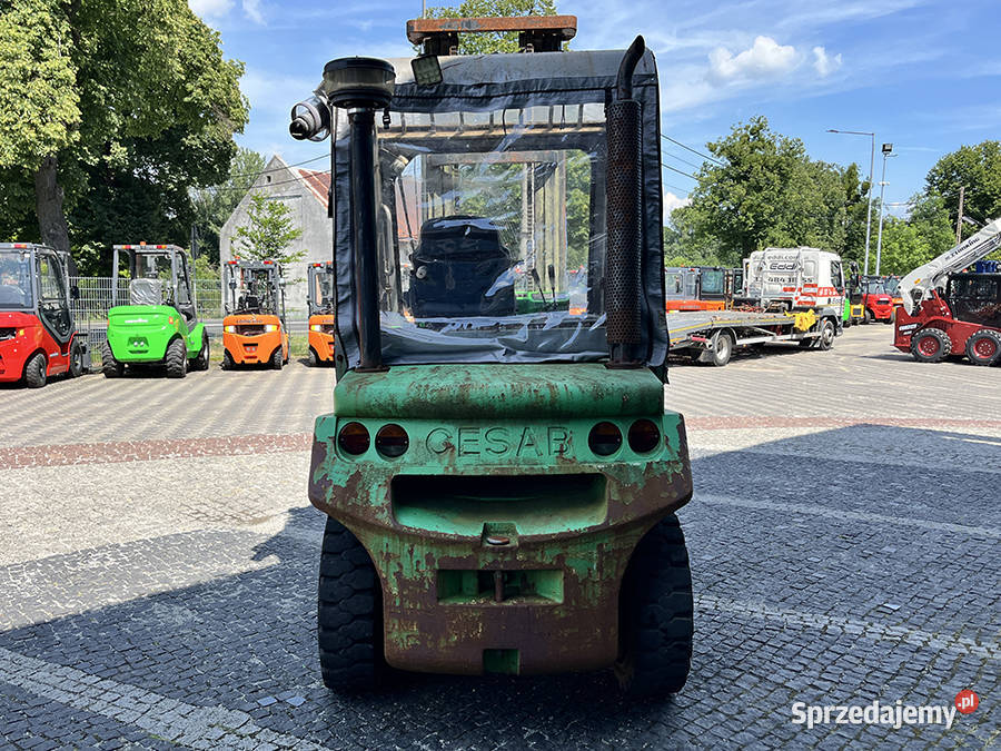 Wózek widłowy diesel Cesab DRAGO 500 5 t duplex