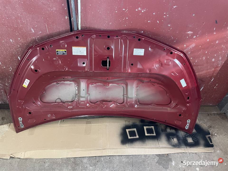 Maska pokrywa silnika Toyota Yaris 3 iii osobowe Piasek