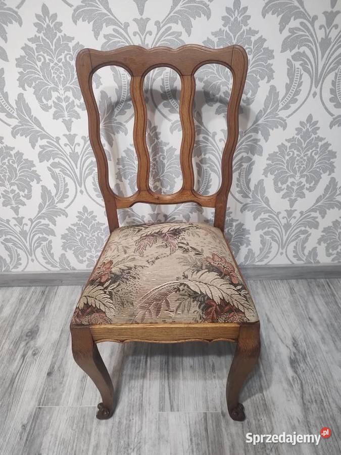 Stare żyrandol krzesła kufer Tarnów