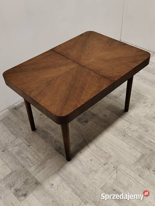 stół orzech design lata 6070 vintage Radomsko