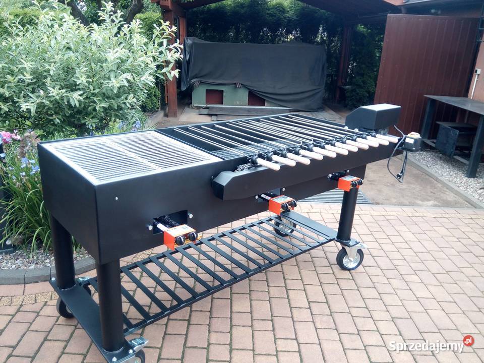 Gastronomiczny grill cateringowy na szaszłyki Damasławek