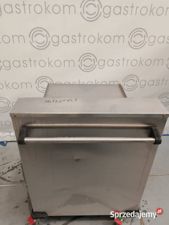 Wózek do transportu tac koszy z unoszona