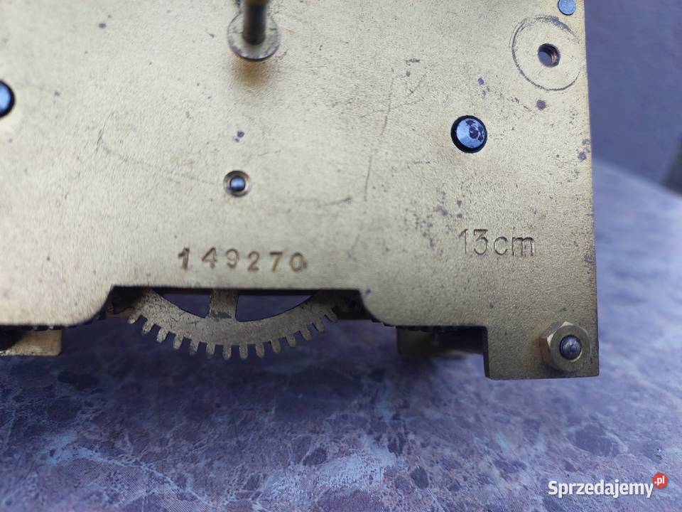 M064 Mechanizm starego zegara bufetowego Tczew sprzedam