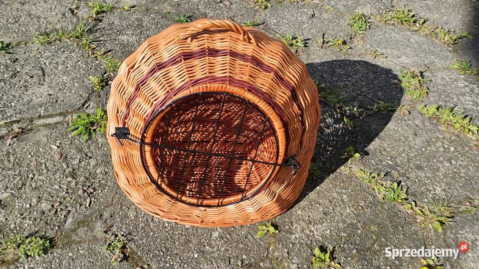 Koszyk transporter wiklinowy kota albo małego Dla kotów