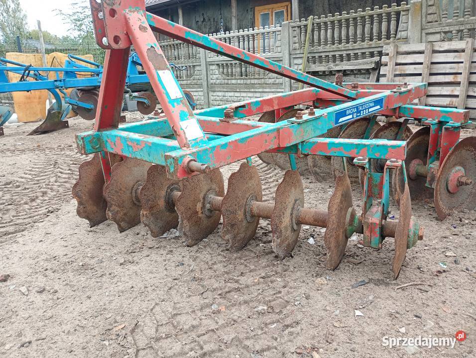 Talerzowka 3m brona talerzowa 2x8 Rusinów sprzedam
