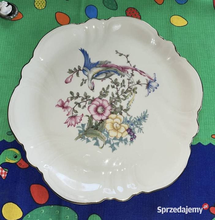 Patera Rajski Ptak Rosenthal Kronach Germany Porcelana i szkło Gdańsk
