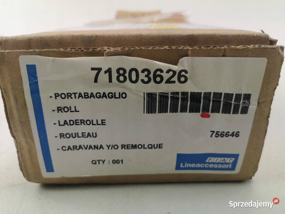 DRĄŻEK POPRZECZNY BAGAŻNIKA 60 FIAT SCUDO lubelskie