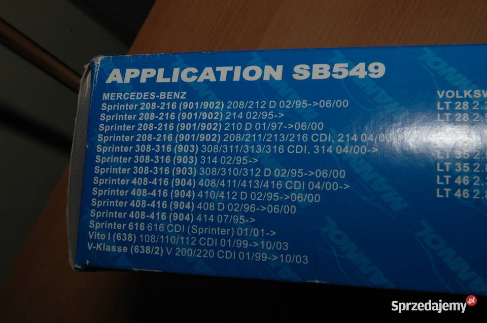FILTR POWIETRZA STC 549 VITOVCLASA 638 CDI Gdynia