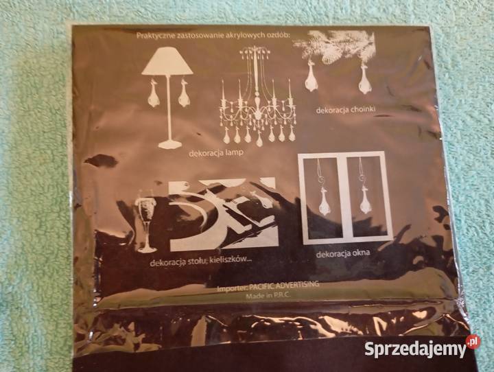 Kryształowe zawieszki diamenciki pomorskie Gdańsk