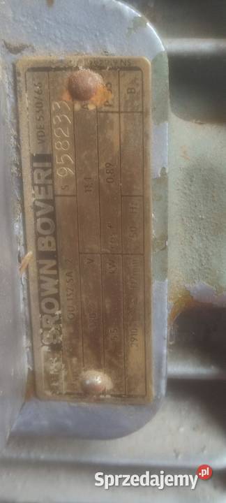 silnik elektryczny 55kW 2950 obrmin Trzebnica