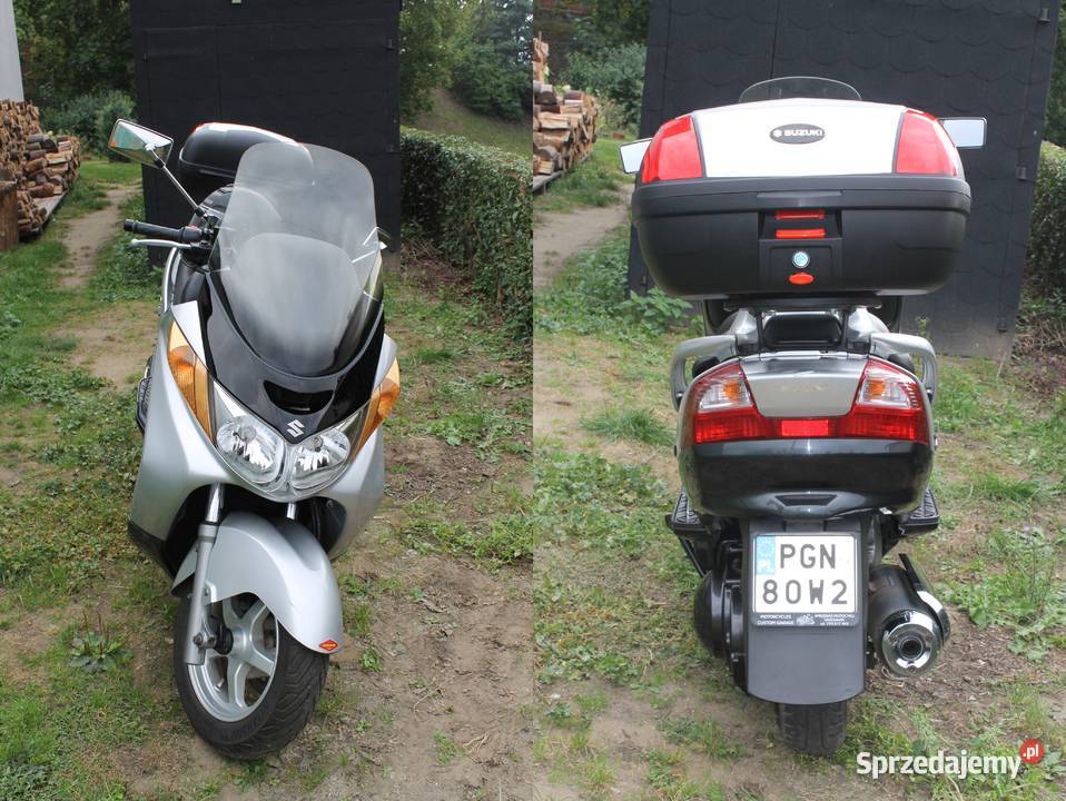 Suzuki Burgman stan Motocykle, skutery, quady Gniezno