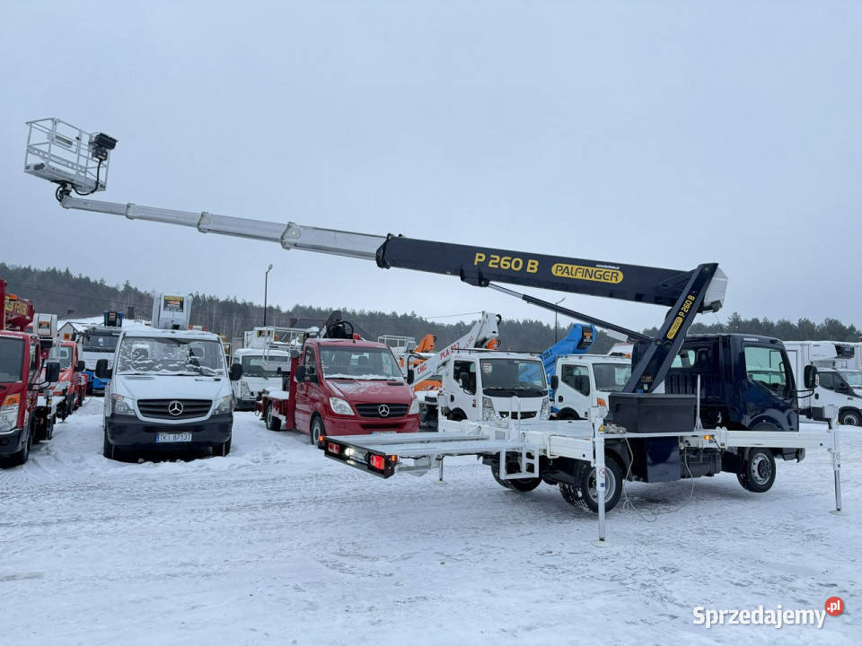 Nissan Cabstar Zwyżka Podnośnik Koszowy świętokrzyskie Widełki