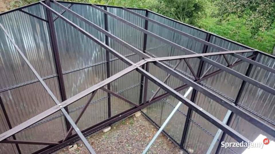 Blaszana hala 96 m ocynkowana Kraków