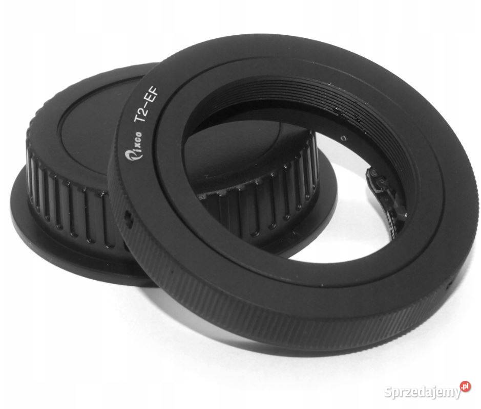 Adapter T2 na Canon EOS potwierdzenie AF EMF Pro