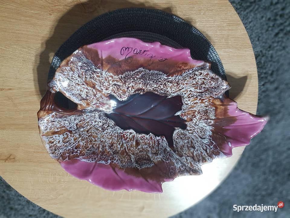 Patera na owoce ceramika Francuska Vallauris Wola Podłężna