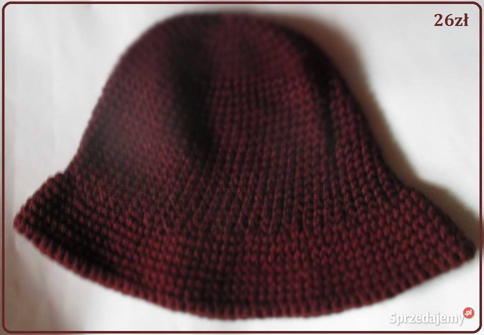 Kapelusz ciemna zieleń kapelusz nakrycia głowy Łódź sprzedam