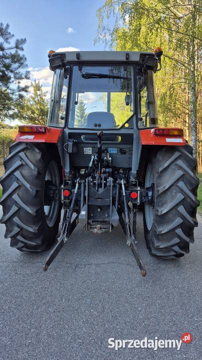 Massey Ferguson 4355 Renault Ares 566RZ Półbiegi pod obciążeniem