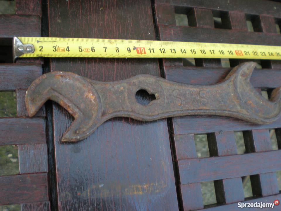 Zabytkowy kolekcjonerski klucz SS Barlinek